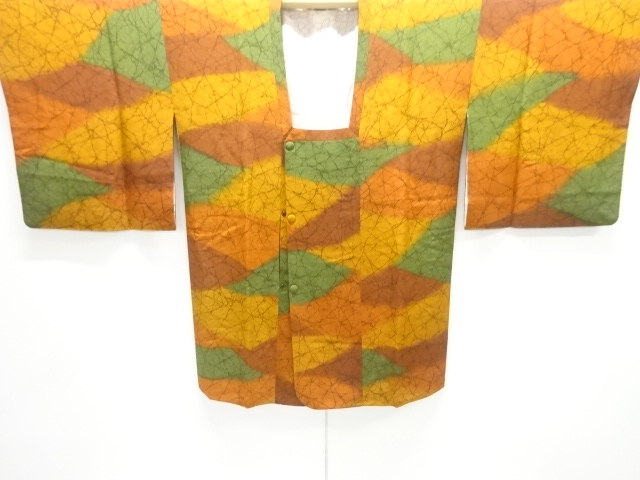 JAPANESE KIMONO / ICE CRACK PATTERN MICHIYUKI COAT